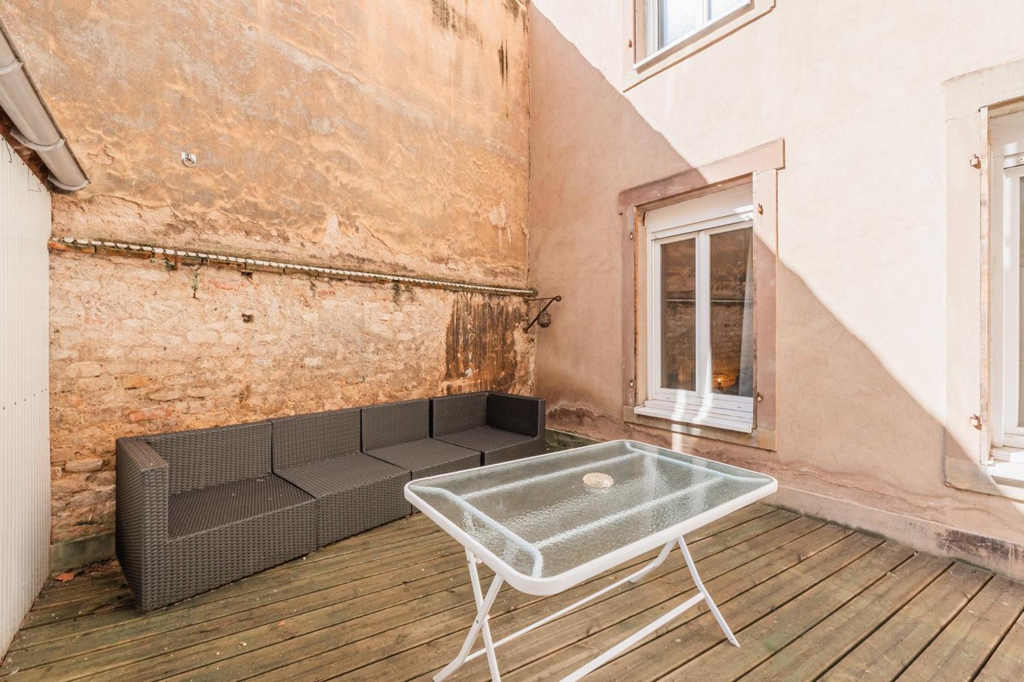 L'Ecrin Strasbourgeois - T3 Avec Grande Terrasse Apartment Ngoại thất bức ảnh